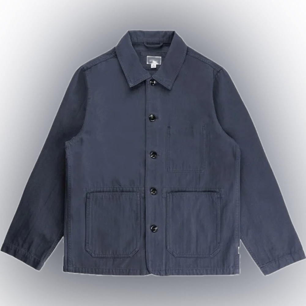 Rhythm US Classic Chore Coat Worn Navy - XXL